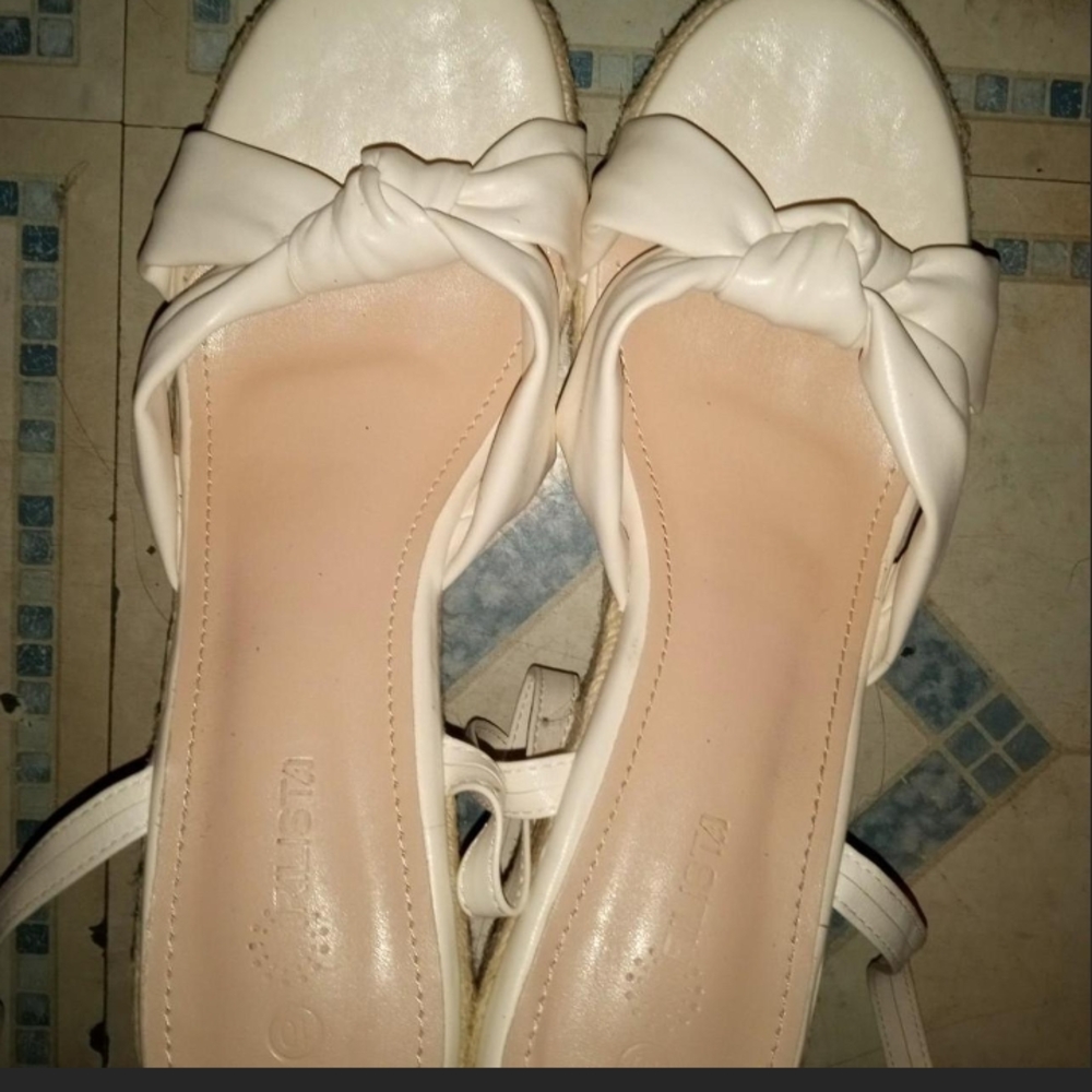 Elegant White Women's Sandals